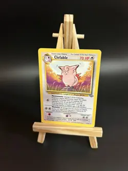 Pokemon TCG Clefable Jungle Card 17/64 Unlimited Rare Non-Holo NM/ LP Condition - Image 1