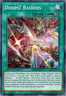 DOOD-EN057 - DoomZ Raiders YuGiOh 1st Ed - Image 1