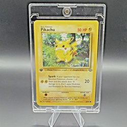 1st EDITION Pokemon Pikachu 60/64 Jungle Set Wizards 1999 NM⚡🔥🚀🌎 - Image 1