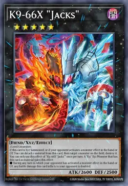 DOOD-EN047 - K9-66X “Jacks” YuGiOh 1st Ed - Image 1