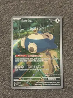 Pokemon TCG: Snorlax - 151 ETB Promo (Pokemon Center Exclusive) - Near Mint - Image 1