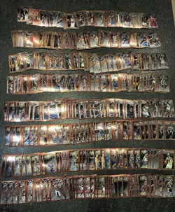 1996-1997 Topps Finest Basketball Huge Lot Of 530+ Near Mint Or Better - Image 1