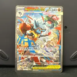 Mega Lucario ex 179/132 Mega Evolution SIR Pokemon Near Mint SHIPS FAST - Image 1