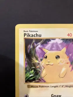 Pikachu – 58/102 – Shadowless Base Set – Yellow Cheeks – Pokemon TCG - Image 2
