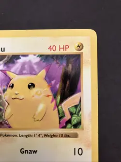 Pikachu – 58/102 – Shadowless Base Set – Yellow Cheeks – Pokemon TCG - Image 3