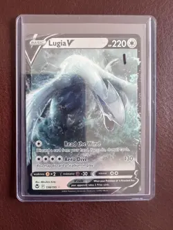 Pokemon TCG Lugia v Silver Tempest Ultra Rare Card 138/195 English Edition N/M - Image 3