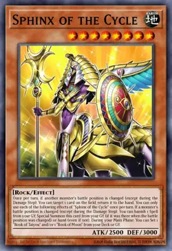 DOOD-EN028 - Sphinx of the Cycle YuGiOh 1st Ed - Image 1