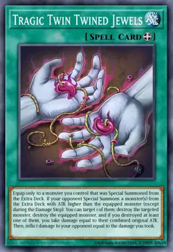 DOOD-EN071 - Tragic Twin Twined Jewels YuGiOh 1st Ed - Image 1