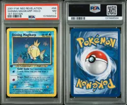 Shining Magikarp PSA 7 1st Edition Holo 66/64 Neo Revelation Near Mint Pokemon - Image 3