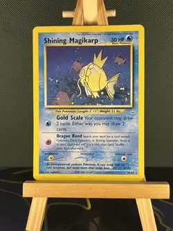Pokemon TCG Shining Magikarp Neo Revelation 66/64 Holo Unlimited Super Holo Rare - Image 1