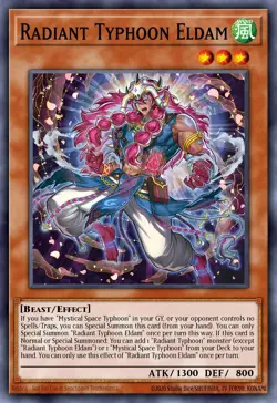 DOOD-EN013 - Radiant Typhoon Eldam YuGiOh 1st Ed - Image 1