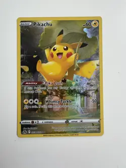 Pokemon TCG Pikachu GG30/GG70 Crown Zenith Galarian Gallery Holo Ultra Rare EN - Image 1