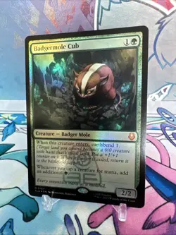 Badgermole Cub - Avatar: The Last Airbender TLA Foil 0167 Magic The Gathering - Image 3
