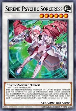 DOOD-EN042 - Serene Psychic Sorceress YuGiOh 1st Ed - Image 1