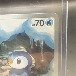 Full Art PIPLUP Card • ILLUSTRATION RARE 098/094 • Pokemon ME: Phantasmal Flames - Image 3