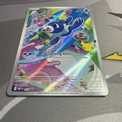 POPPLIO 045 Holo Promo ME: MEGA EVOLUTION PROMO Pokemon Holo Near Mint - Image 2