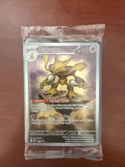 Pokemon Alakazam 009 Me: Mega Evolution Promo Holo Sealed - Image 1