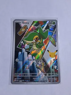 Snivy 049 Series 2 First Partner Illustration Collection, Pokemon Promo - Image 1
