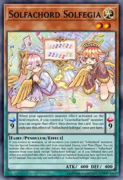DOOD-EN020 - Solfachord Solfegia YuGiOh 1st Ed - Image 1