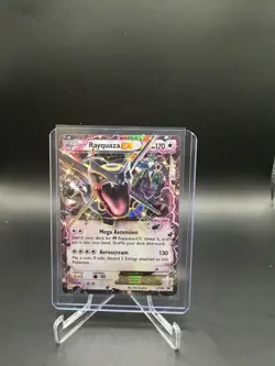 Pokemon Rayquaza EX XY66 & XY69 Shiny XY Black Star Promo Lot 2 Holo LP English - Image 3