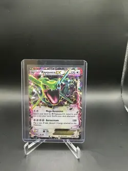 Pokemon Rayquaza EX XY66 & XY69 Shiny XY Black Star Promo Lot 2 Holo LP English - Image 5