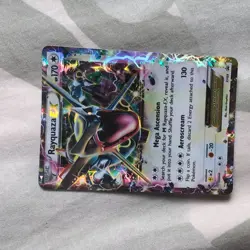 Rayquaza EX (Shiny) XY69 Holo XY Promo Pokemon LP/MP - Image 1