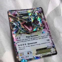 Rayquaza EX (Shiny) XY69 Holo XY Promo Pokemon LP/MP - Image 2