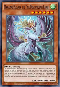 DOOD-EN019 - Mariamne Paradox, the True Dracophoenix Knight YuGiOh 1st Ed - Image 1