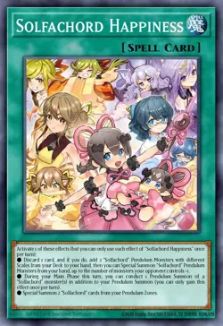 DOOD-EN065 - Solfachord Happiness YuGiOh 1st Ed - Image 1