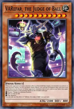 DOOD-EN027 - VARefar, the Judge of Ball YuGiOh 1st Ed - Image 1