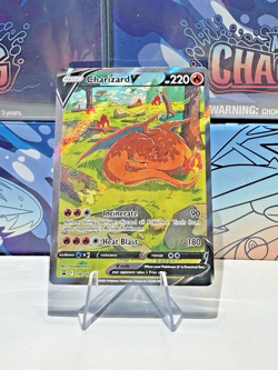 Charizard V SWSH260 Alternate Art Promo Ultra Premium Collection Pokemon Card NM - Image 1