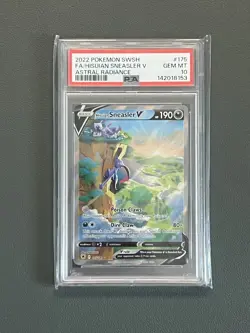Pokemon TCG Hisuian Sneasler v Astral Radiance Alternate Art Card 175/189 PSA 10 - Image 1
