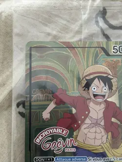 Carte One Piece TCG – Monkey D. Luffy OP13-001 – Musee Grevin Paris Exclusive - Image 4