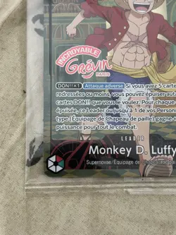 Carte One Piece TCG – Monkey D. Luffy OP13-001 – Musee Grevin Paris Exclusive - Image 5