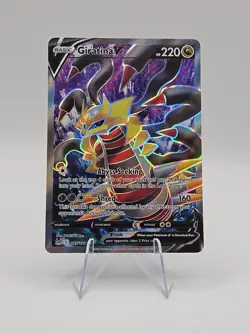 Pokemon Giratina v Full Art Ultra Rare TCG Card SWSH11 Lost Origin 185/196 LP - Image 1
