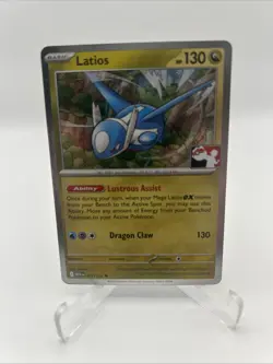 101/132 Latios Prize Pack Series 8 Stamped Pokemon TCG Mega Cosmos Holo - Image 1