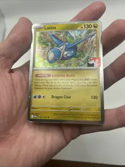101/132 Latios Prize Pack Series 8 Stamped Pokemon TCG Mega Cosmos Holo - Image 5