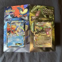 Pokemon Rayquaza EX vs Keldeo EX Battle Arena Decks 2016 - Factory Sealed Deck 820650821684 - Image 1
