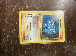 NEAR MINT CLEAN Pokemon Machamp 8/102 1st Edition HOLO Base Set – WOTC 1999 - Image 3