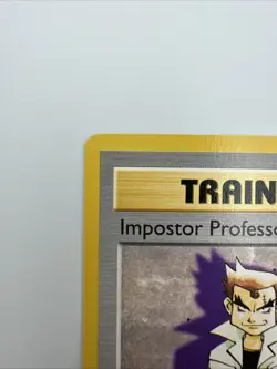 1999 Pokemon 1st Edition Impostor Professor Oak 073/102 Base Set (Shadowless) - Image 4
