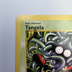 Pokemon Card 1st Edition Shadowless Tangela Base Set 66/102 - Image 3