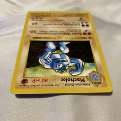 Pokemon Machoke Base Set Shadowless 1st Edition Uncommon 34/102 - Image 5