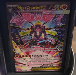 Pokemon TCG Mega Zygarde EX 120/088 Full Art Holo HP 310 English - Image 1