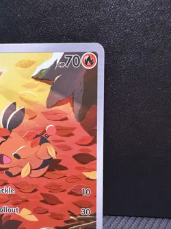 Pokemon TCG Tepig 096/086 Sv: White Flare Illustration Rare NM Holo - Image 3