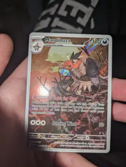 Pokemon TCG White Flare English Mandibuzz 145/086 Illustration Rare - Image 1