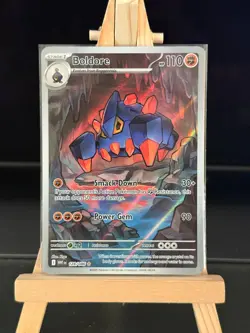 Pokemon TCG Boldore White Flare Illustration Card 128/086 - Image 1