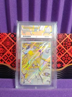 Pokemon TCG Joltik Holo Stellar Crown Illustration Card #150/142 Ace 10 - Image 2