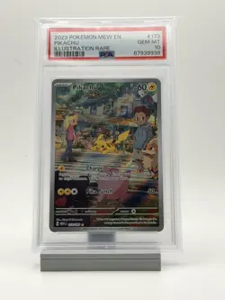 Pikachu 173/165 Sv: Scarlet & Violet 151 Holo PSA 10 - Image 1