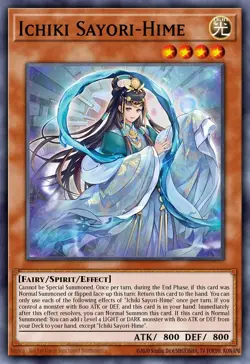 DOOD-EN030 - Ichiki Sayori-Hime YuGiOh 1st Ed - Image 1