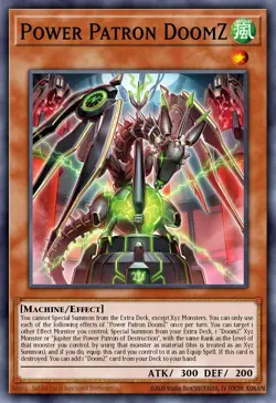 DOOD-EN011 - Power Patron DoomZ YuGiOh 1st Ed - Image 1